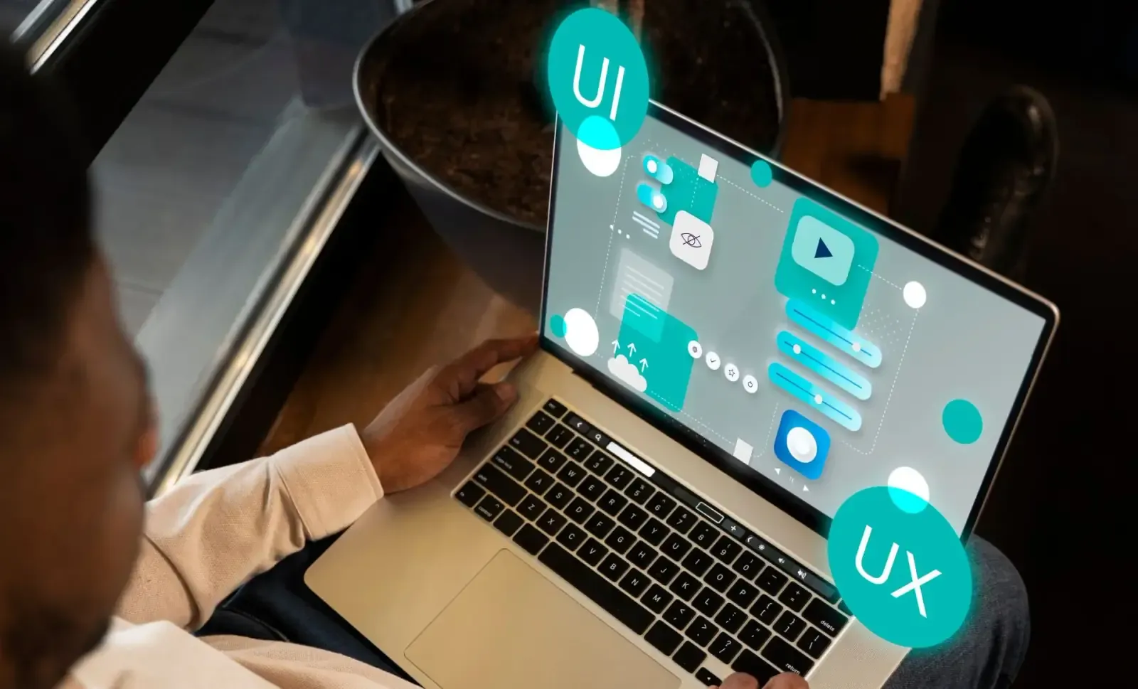 Site web et application sur écrans